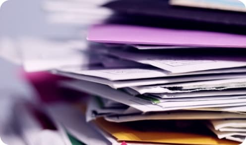 folder con hojas 